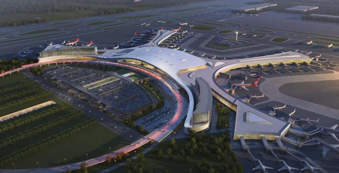 yaxin体育官网登录新命名的呼和浩特盛乐国际机场未来的样子…(图3)
