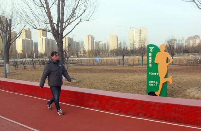 许昌第一条户外塑胶健身步道在你家附近吗？(图1)